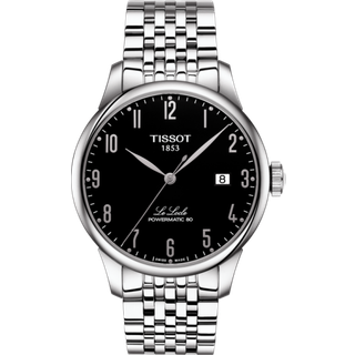 Tissot Le Locle Powermatic 80 herreur i stål med arabertal