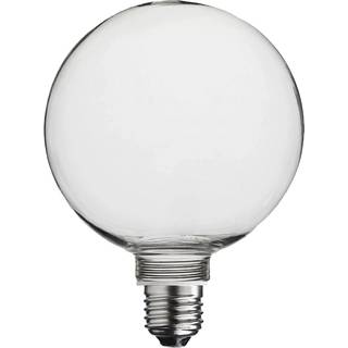 Globen Lighting E126 E27 Globe Clear Dimmable Without Light Source 125 Mm - Lyskilder Klar - E126