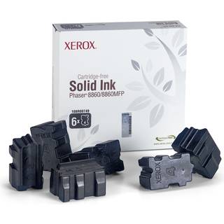 Xerox Colorstix 6 stk. sort 108R00749 Modsvarer: N/A