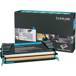 Lexmark Tonerkassette cyan 10.000 sider 24B5804