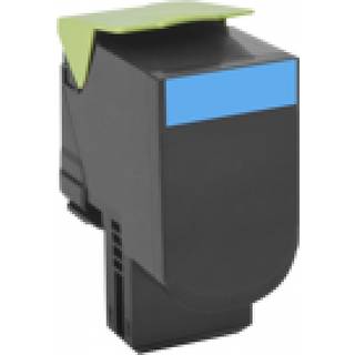 80C0H20 LEXMARK 800H2 TONER CARTRIDGE CYAN 3K FOR CX-410DE