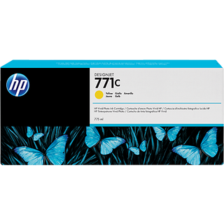 HP 771C / B6Y10A Yellow Ink - Blækpatron Gul
