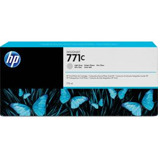 HP 771C / B6Y14A Light Grey Ink - Blækpatron Lysegrå