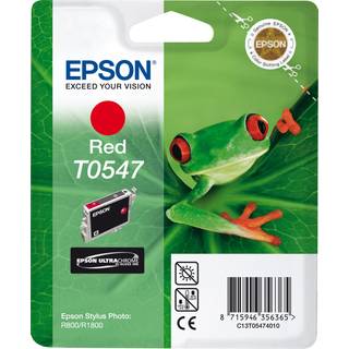 Epson T0547 Red - Blækpatron Magenta