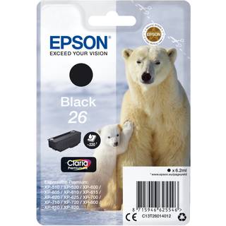 Epson 26 - Blækpatron Sort