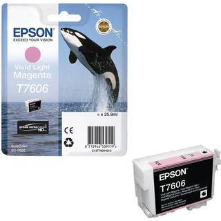Epson Epson T7606 Blækpatron Ljus magenta T7606