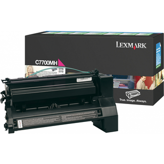 Lexmark C7700MH original magenta toner