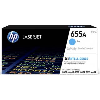 HP Toner/655A LaserJet Cart CY