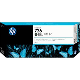 HP 726 CH575A Mat Sort Blækpatron, 330 ml
