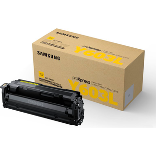 Samsung CLT-Y603L - gul - original - tonerpatron - Lasertoner Gul