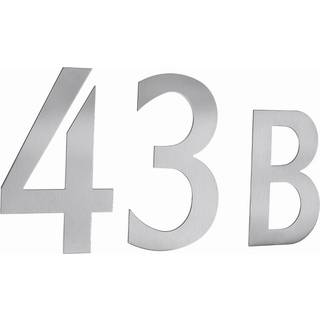 Beslagsboden bogstav a 43mm rustfri b990