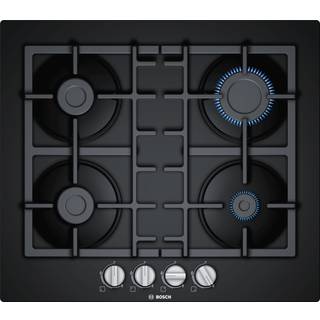Bosch Serie 4 PNP6B6B90 kogeplade Sort Indbygget 60 cm Gaskomfur 4 zone(s)