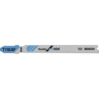 Bosch stiksavsklinger t118af metal fin 92mm 5stk