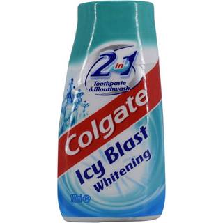 Colgate Tandpasta & Mundskyl Icy Blast 2in1 Whitening 100 ml