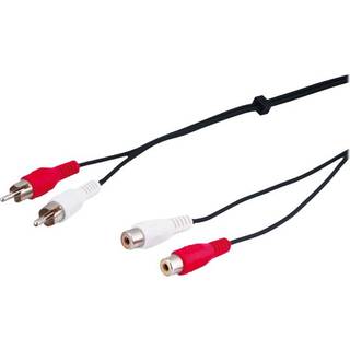 MICROCONNECT 2xRCA - 2xRCA 5m M-F