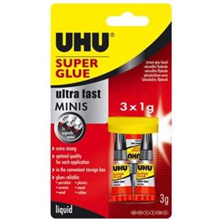 UHU Sekundlim super minis 3x1g