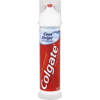 Colgate Tandpasta Cool Stripe Pumpe 100 ml.