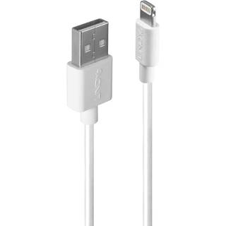 LINDY USB to Lightning Cable, White, 3m