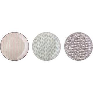 Bloomingville Maya tallerken 28 cm 3-pak Multi Multi