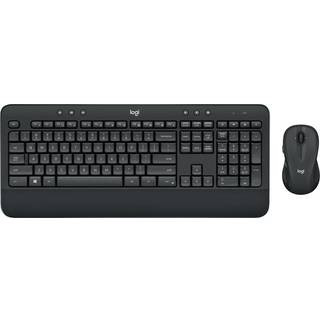 Logitech MK545 ADVANCED Wireless Keyboard and Mouse Combo tastatur Mus inkluderet Universel USB QWERTZ Tysk Sort