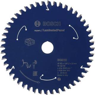 BOSCH Expert for Laminated Panel-rundsavklinge til batteridrevne save 165x20x48T
