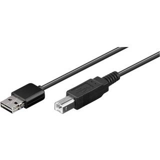 High Speed certificeret USB 2.0 kabel (USB-A B) | 3 meter | PRIS-MATCH