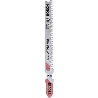 Bosch Stiksavklingeinge T102bf Pmma 3 Stk - 2608636780 ✓ På lager - klar til levering og afhentning