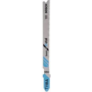 Bosch Stiksavklinge T 118 A Metal 3 Stk - 2608631507 ✓ På lager - klar til levering og afhentning