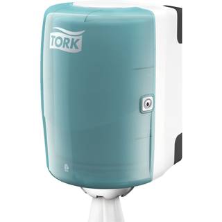 TORK Dispenser W2/M4 Maxi Sort/Rød Til Centerrulle (653008)