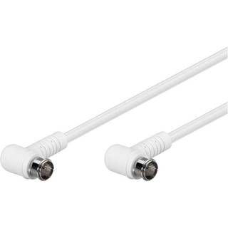 High Grade Vinklet Antenne Quick F-Kabel - 2.5 m