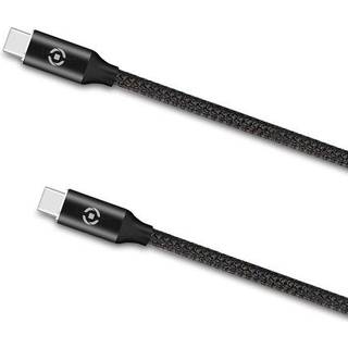 Celly USB Type-C opladningskabel, 1 meter, sort