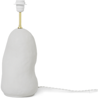 Ferm Living Hebe lampefod medium Offwhite mat