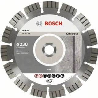 BOSCH Diamantskæreskive Best for Concrete 230 x 22,23 x 2,4 x 15 mm