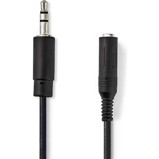 Nedis Stereo Audio kabel | 3.5 mm Hanstik | 6.35 mm Hunstik | Nikkelplateret | 0.20 m | Runde | Blister