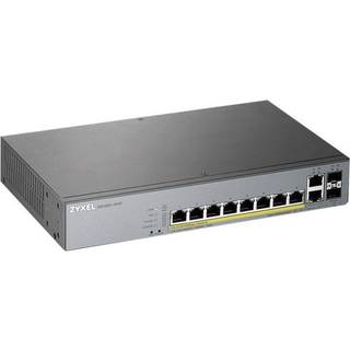 Zyxel GS1350-12HP-EU0101F netværksswitch Administreret L2 Gigabit Ethernet (10/100/1000) Strøm over Ethernet (PoE) Grå