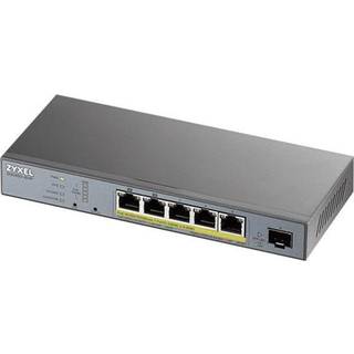 Zyxel GS1350-6HP-EU0101F netværksswitch Administreret L2 Gigabit Ethernet (10/100/1000) Strøm over Ethernet (PoE) Grå