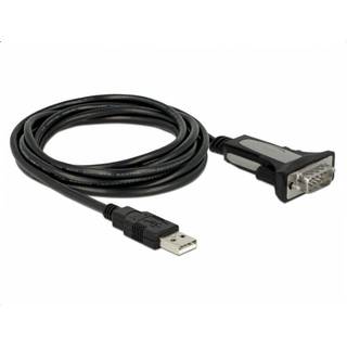 DeLOCK USB til Seriel RS-232 konverterkabel (USB-A / D-Sub 9) | 3 m | PRIS-MATCH