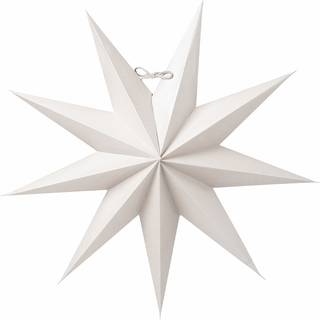 Watt & Veke Boris Christmas Star 50 Cm Light Gray - Julestjerne Papir Lysegrå - P0695094