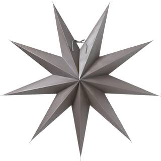 Watt & Veke Boris Christmas Star 70 Cm Dark Gray - Julestjerne Papir Mørkegrå - P0697093