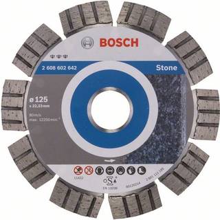 Bosch Diamantskæreskive Best Stone - 125 mm - Bosch