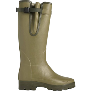Le Chameau Women's Vierzonord mit Neoprenfutter Gummistøvler Damer størrelse 38 farve olivengrøn