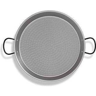 Vaello Campos 102 La Valenciana 34cm Poleret stål Paella Pan Silver