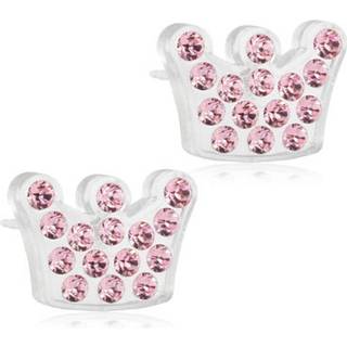Blomdahl Medical Plastic Brilliance Princess 9mm light rose