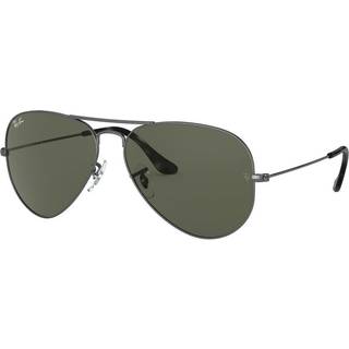 Ray - Ban Unisex RB3025 AVIATOR 919031 Solbriller Metal Grå G15 Pilot Normal