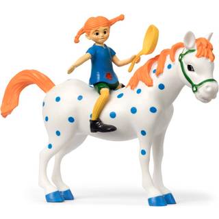 Pippi figursæt pippi &amp; hesten