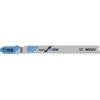 BOSCH Professional T 118 B STIKSAVKLINGE HSS 92mm længde 5 stk, (2608631014)