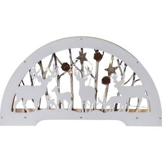 Star trading - Table Decoration Fauna - White - 25 cm