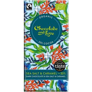 Chocolate and Love Sea Salt 55% Ø - 80 g.