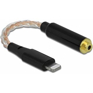 Delock Lightning til 2.5 mm hovedtelefon adapter