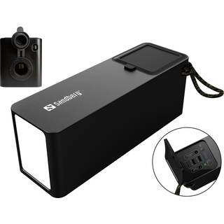 Sandberg Survivor Camper Powerbank 42000, 155mah Hvid, Sort